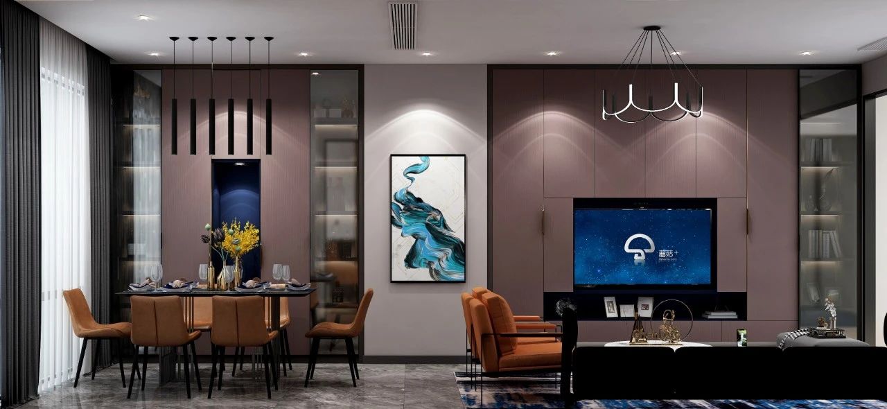 華洲木業(yè)︱贛州代理商85㎡ 復式展廳空間展示設計方案(圖1)