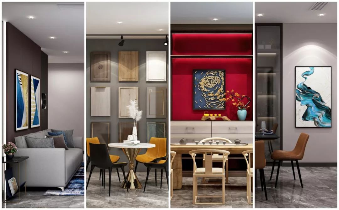 華洲木業(yè)︱贛州代理商85㎡ 復式展廳空間展示設計方案(圖2)