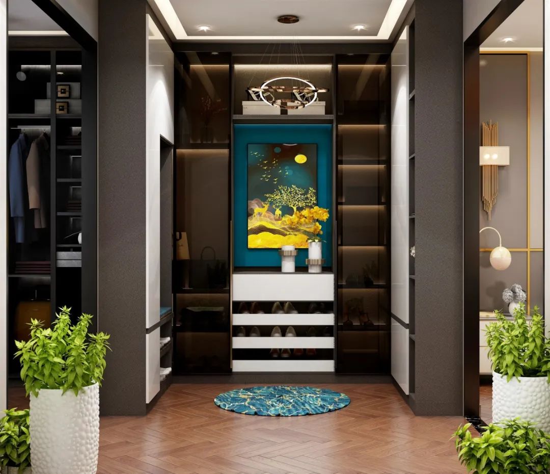 華洲木業(yè)︱贛州代理商85㎡ 復式展廳空間展示設計方案(圖19)