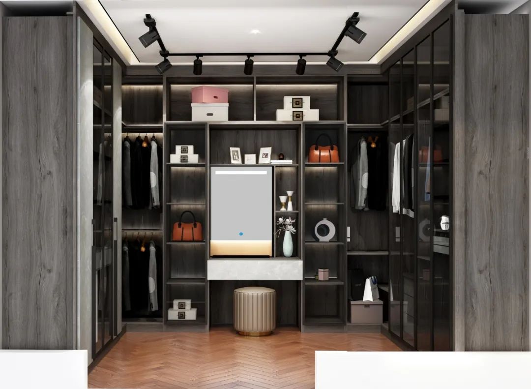 華洲木業(yè)︱贛州代理商85㎡ 復式展廳空間展示設計方案(圖21)