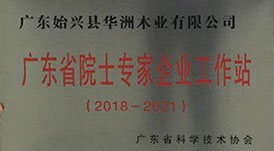 喜訊！華洲木業(yè)獲批建立廣東省院士專家（企業(yè)）工作站
