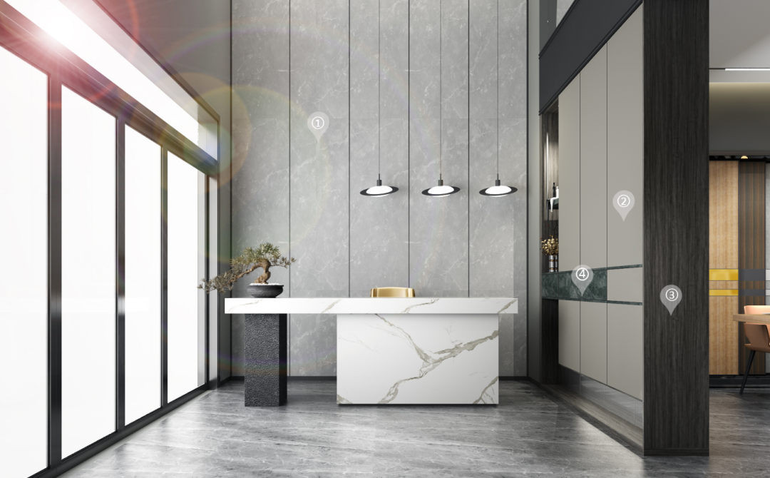 華洲木業(yè)︱廣西梧州戰(zhàn)略合作商 168㎡ 復(fù)式展廳空間設(shè)計案例(圖2)