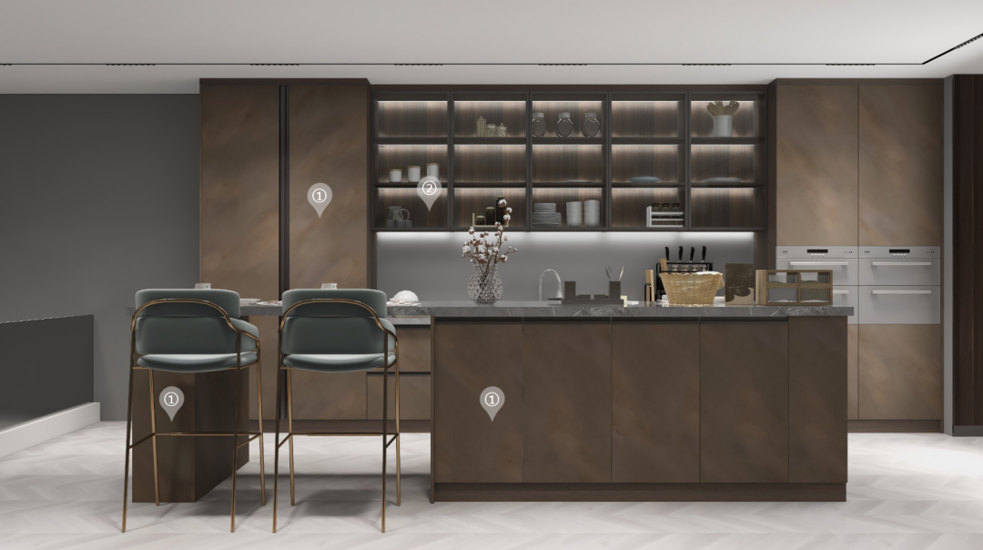 華洲木業(yè)︱廣東佛山戰(zhàn)略合作商 260㎡ 復(fù)式展廳空間設(shè)計(jì)案例(圖13)