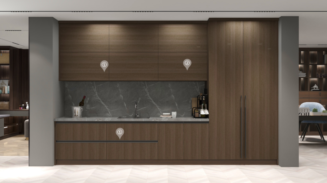 華洲木業(yè)︱廣東佛山戰(zhàn)略合作商 260㎡ 復(fù)式展廳空間設(shè)計(jì)案例(圖15)