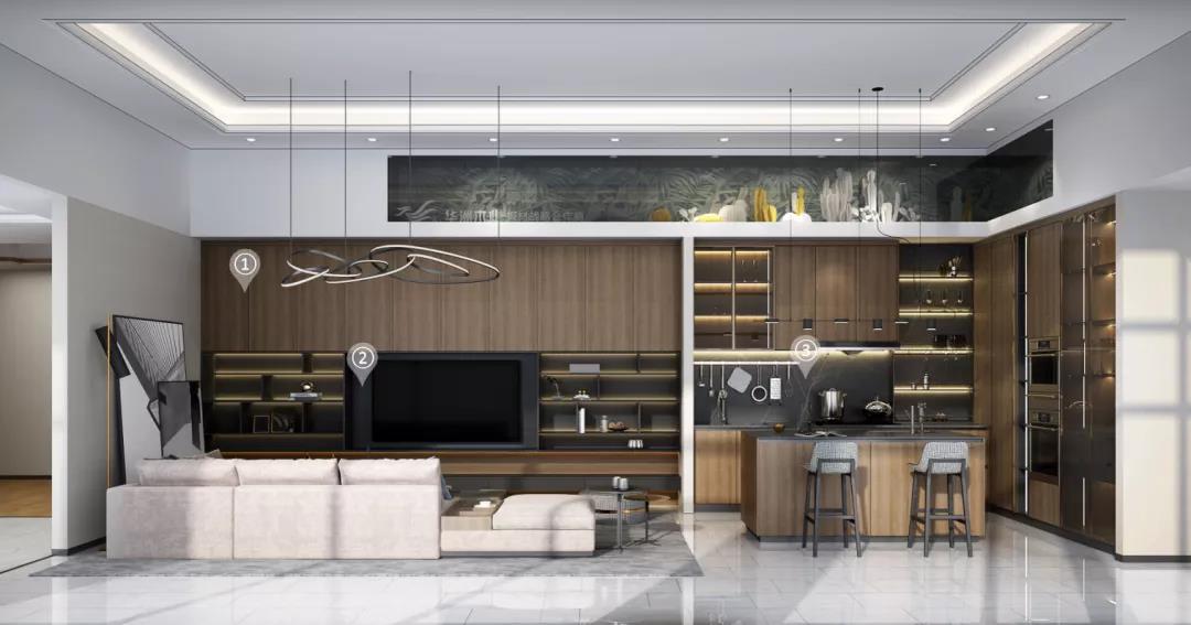 華洲木業(yè)︱廣東陽(yáng)江戰(zhàn)略合作商 266㎡展廳空間設(shè)計(jì)案例(圖2)