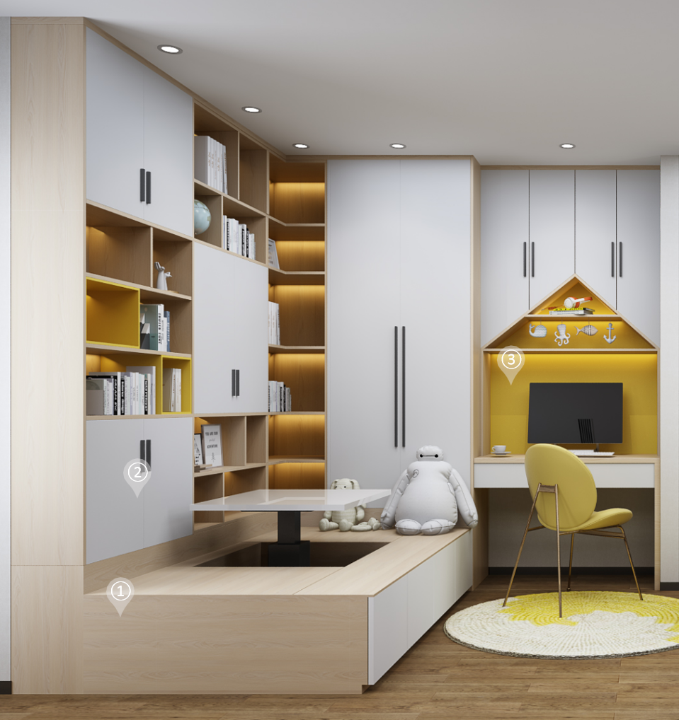 華洲木業(yè)︱廣東陽(yáng)江戰(zhàn)略合作商 266㎡展廳空間設(shè)計(jì)案例(圖6)