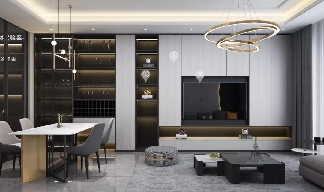 華洲木業(yè)︱廣東陽(yáng)江戰(zhàn)略合作商 266㎡展廳空間設(shè)計(jì)案例(圖8)