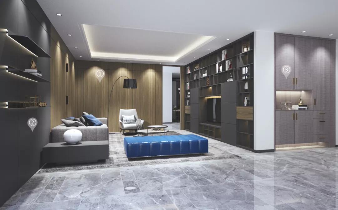 華洲木業(yè)︱江西橫峰戰(zhàn)略合作商 235㎡ 展廳空間設(shè)計(jì)案例(圖4)