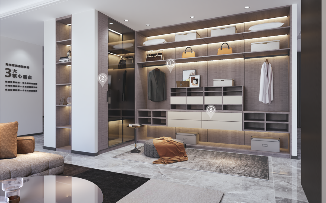 華洲木業(yè)︱江西橫峰戰(zhàn)略合作商 235㎡ 展廳空間設(shè)計(jì)案例(圖5)