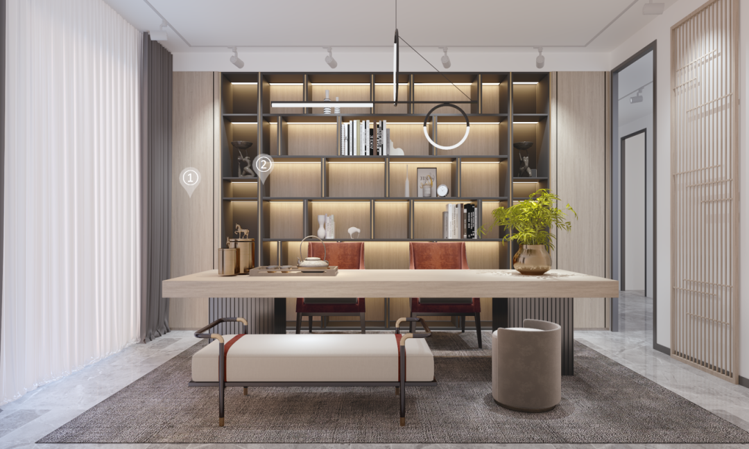 華洲木業(yè)︱江西橫峰戰(zhàn)略合作商 235㎡ 展廳空間設(shè)計(jì)案例(圖12)