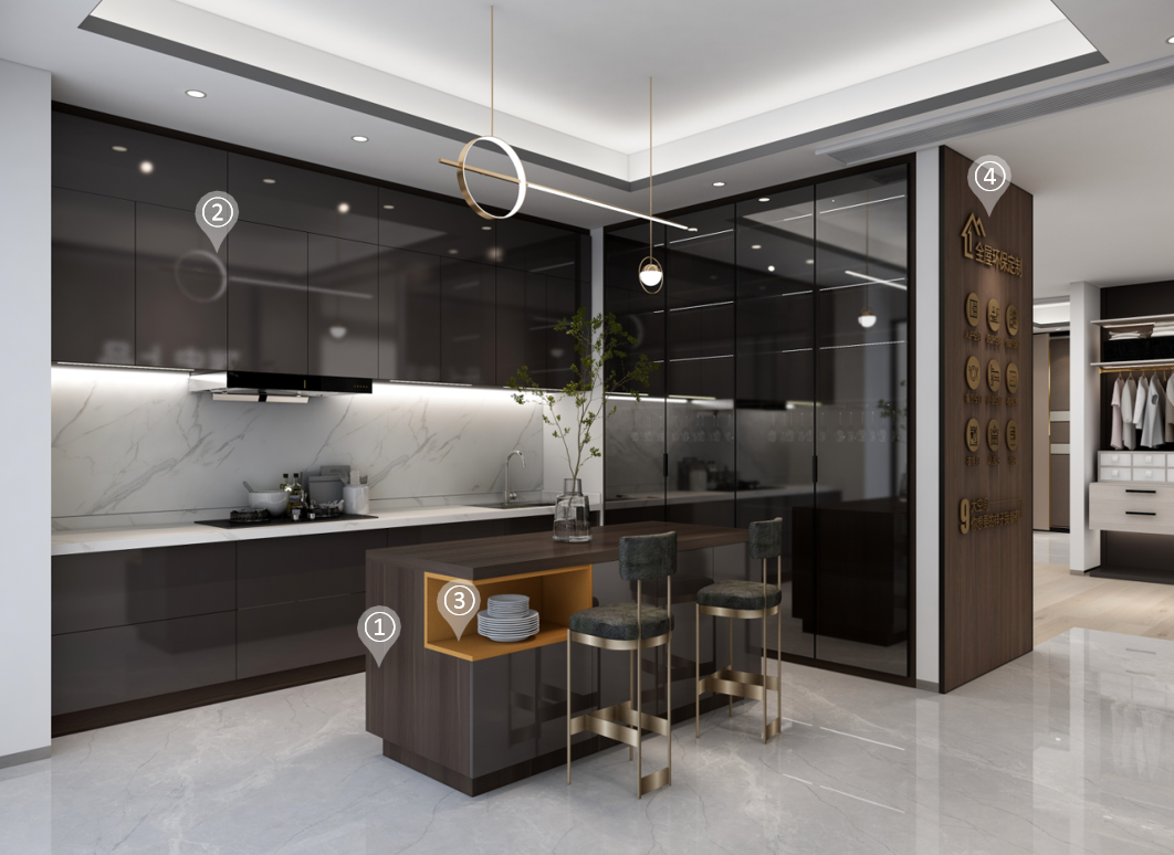 華洲木業(yè)︱廣西戰(zhàn)略合作商 110㎡ 展廳空間設計案例(圖2)