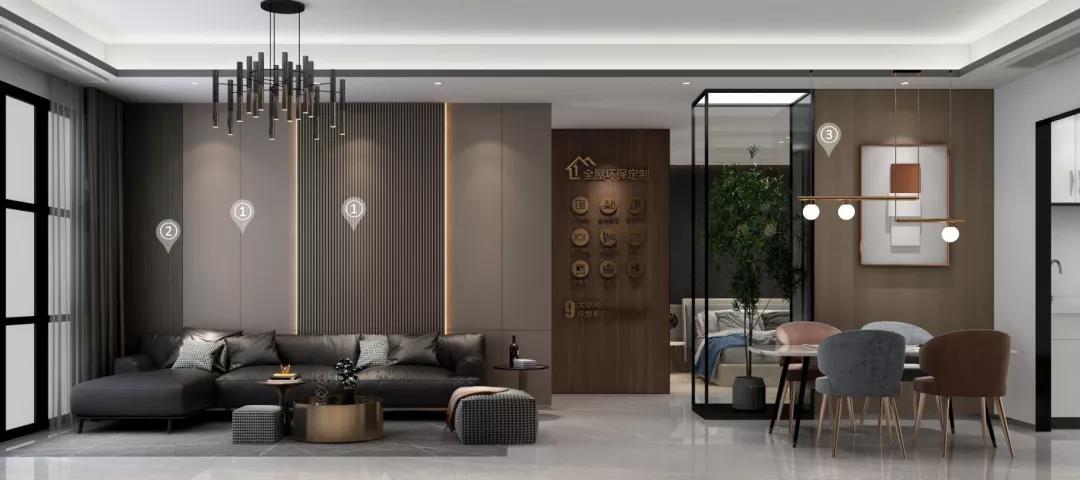 華洲木業(yè)︱廣西戰(zhàn)略合作商 110㎡ 展廳空間設計案例(圖3)