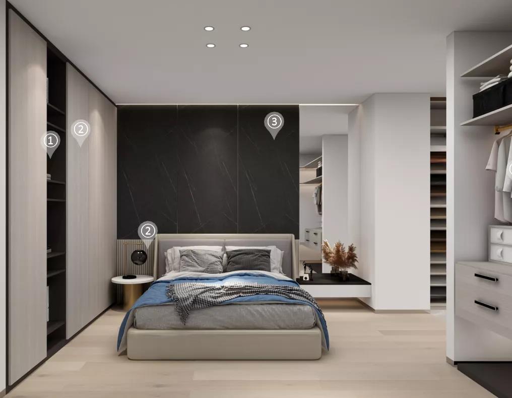 華洲木業(yè)︱廣西戰(zhàn)略合作商 110㎡ 展廳空間設計案例(圖6)