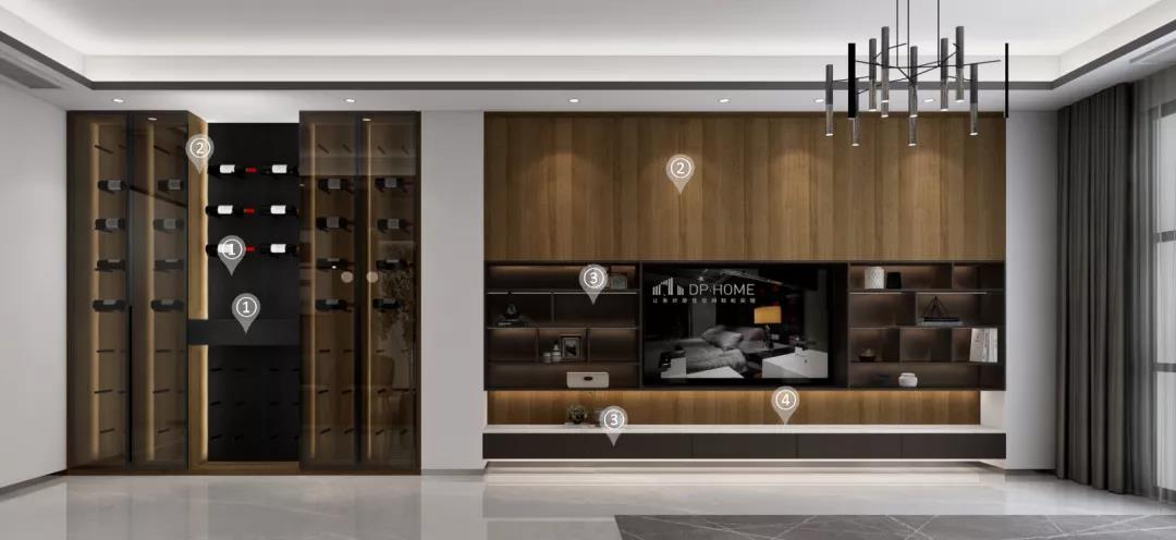 華洲木業(yè)︱廣西戰(zhàn)略合作商 110㎡ 展廳空間設計案例(圖4)