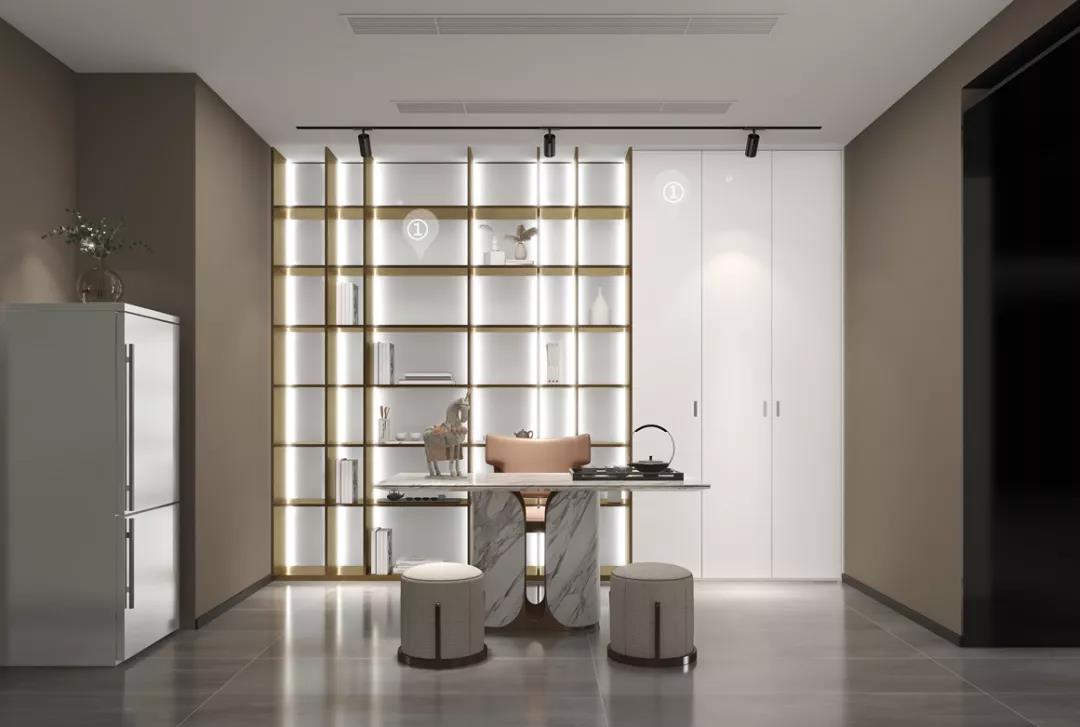 華洲木業(yè)︱湖南瀏陽戰(zhàn)略合作商 240㎡ 展廳空間設計案例(圖8)