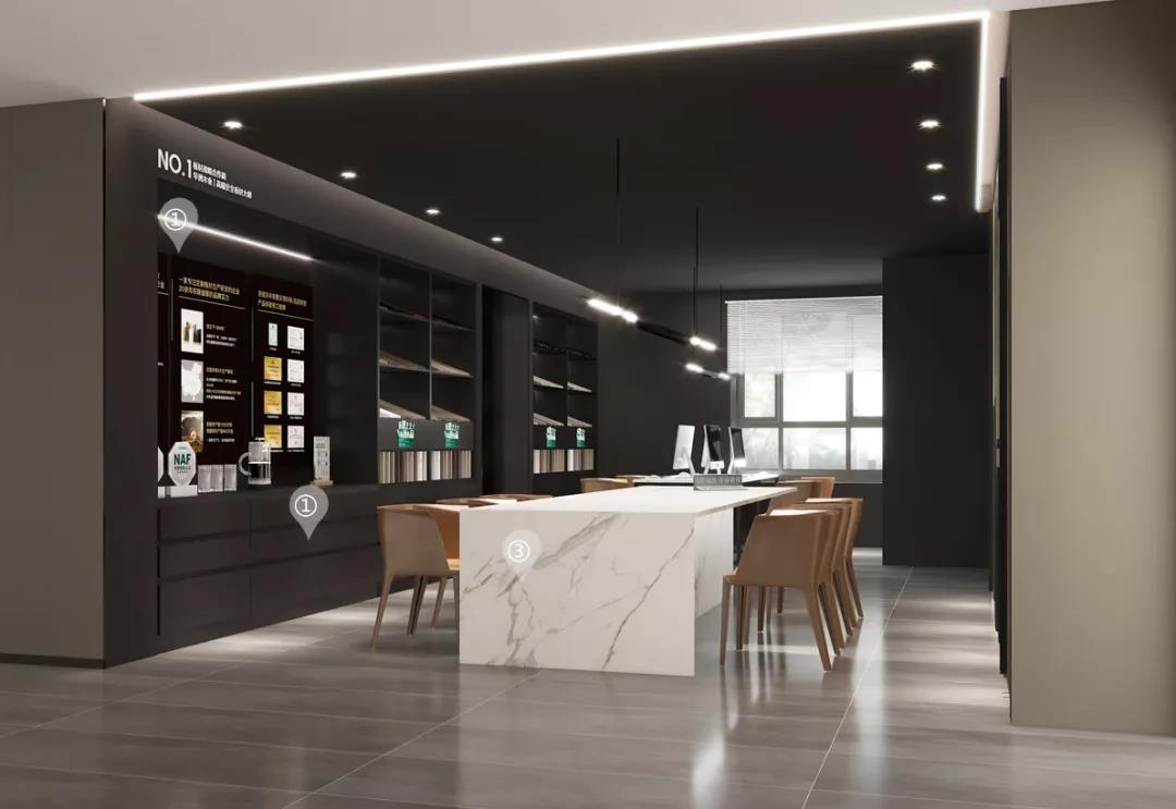 華洲木業(yè)︱湖南瀏陽戰(zhàn)略合作商 240㎡ 展廳空間設計案例(圖9)