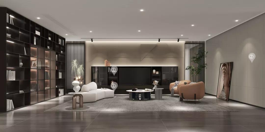 華洲木業(yè)︱湖南瀏陽戰(zhàn)略合作商 240㎡ 展廳空間設計案例(圖6)