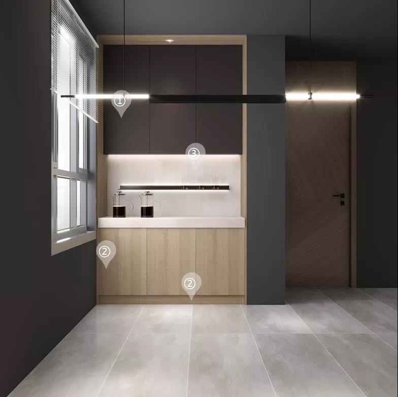 華洲木業(yè)︱湖南瀏陽戰(zhàn)略合作商 240㎡ 展廳空間設計案例(圖12)