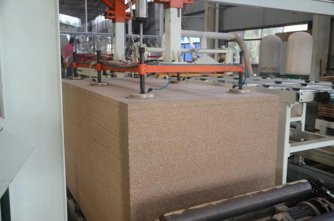 “素板美容院”，華洲又一條飾面板生產(chǎn)線投產(chǎn)了！(圖3)