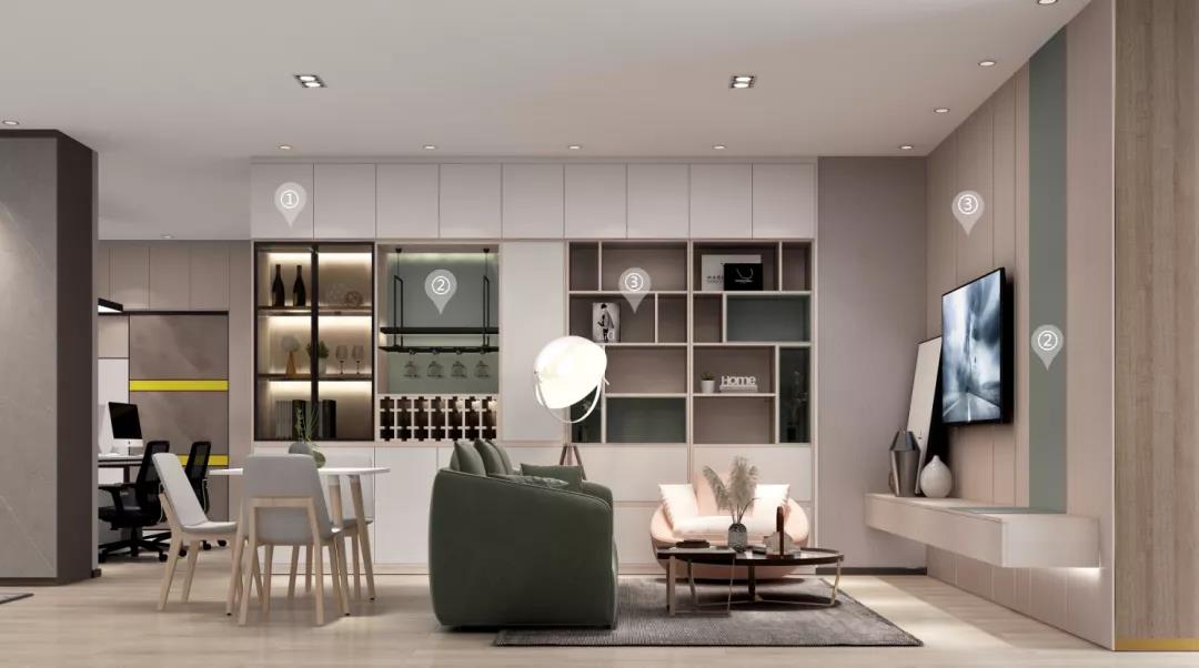 華洲木業(yè)︱陜西西安戰(zhàn)略合作商 150㎡ 展廳空間設(shè)計案例(圖8)