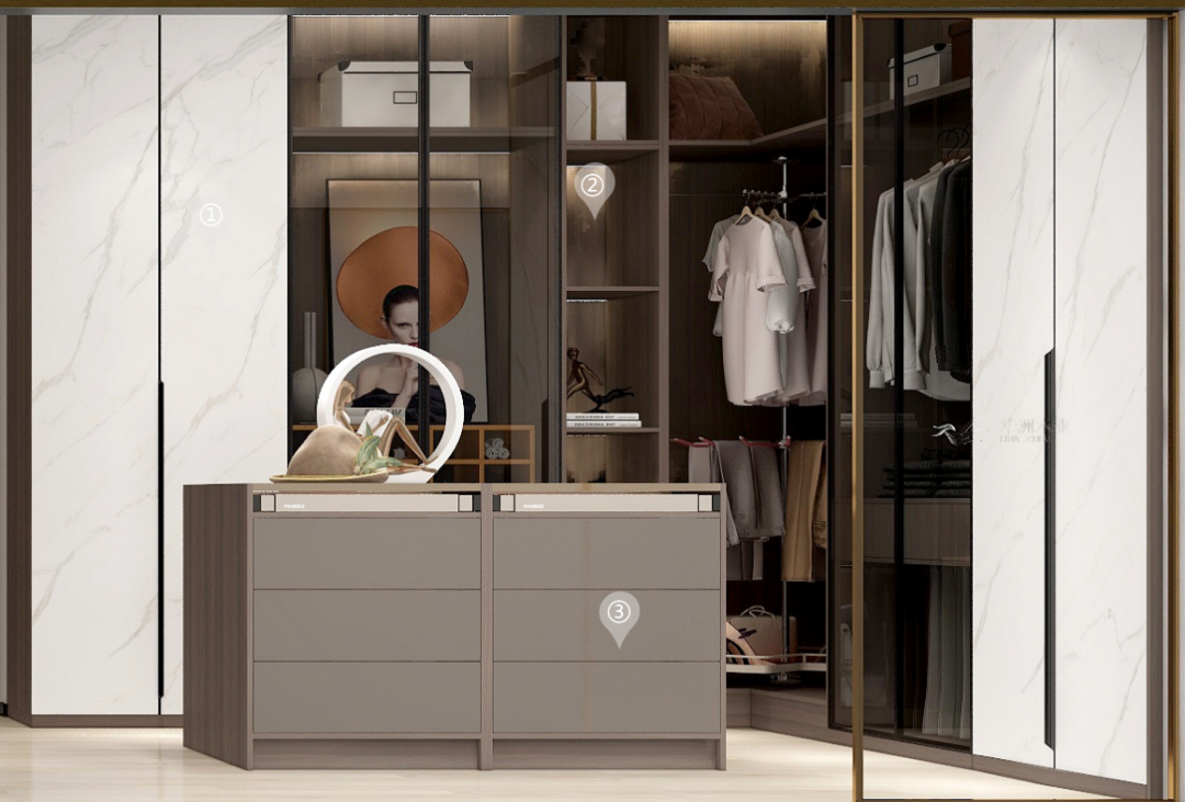 華洲木業(yè)︱陜西西安戰(zhàn)略合作商 150㎡ 展廳空間設(shè)計案例(圖4)