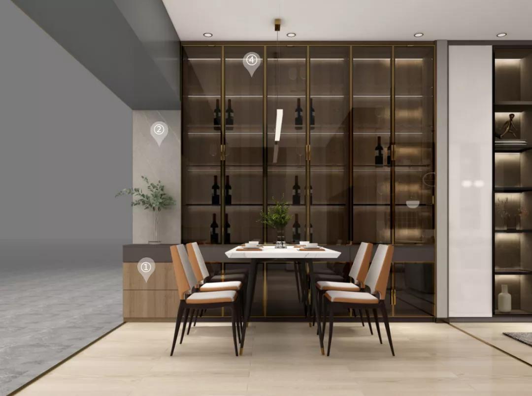 華洲木業(yè)︱陜西西安戰(zhàn)略合作商 150㎡ 展廳空間設(shè)計案例(圖2)